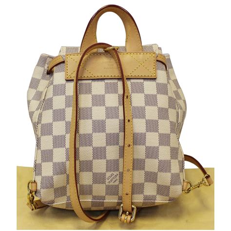 louis vuitton checkered backpack